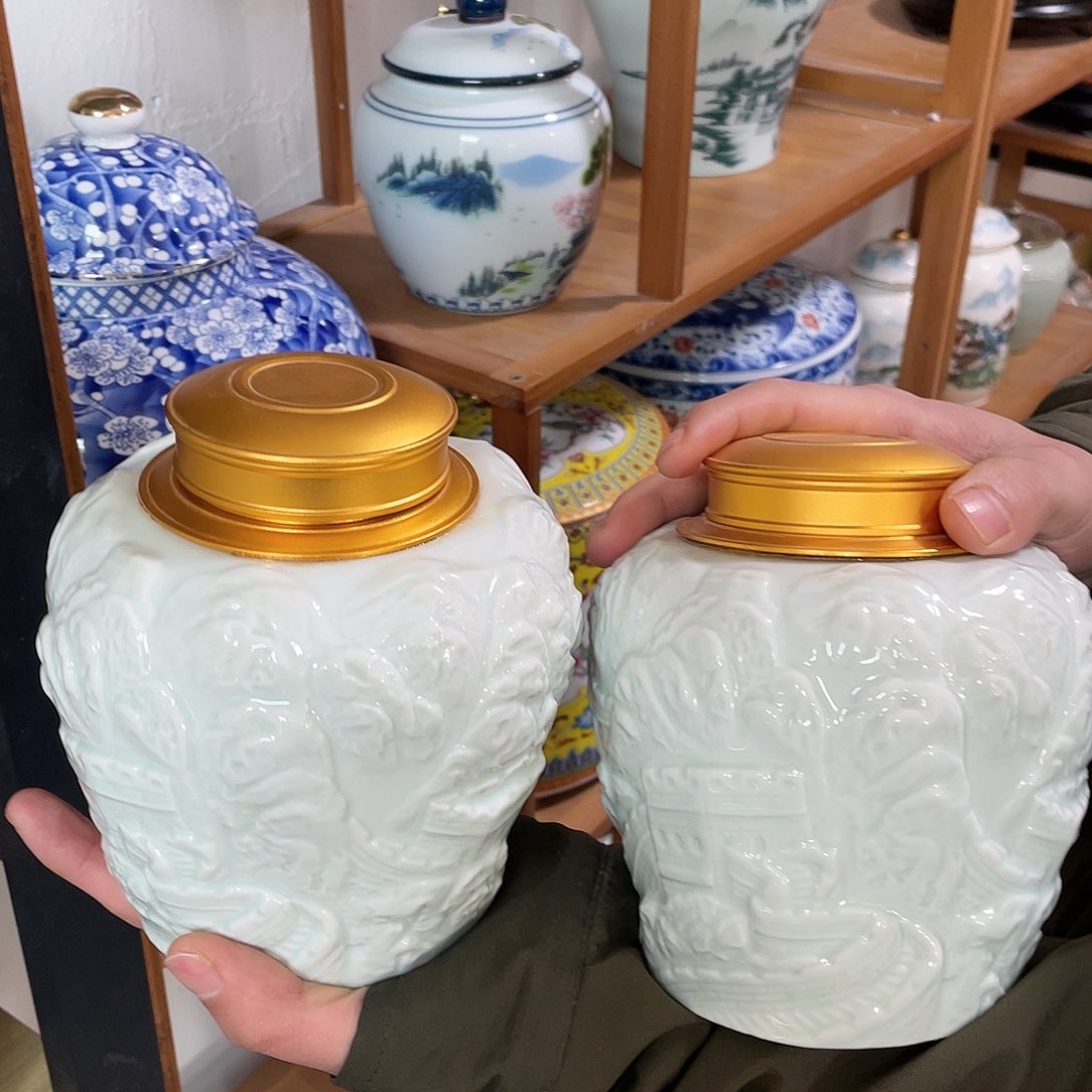 陶瓷罐茶叶罐密封罐