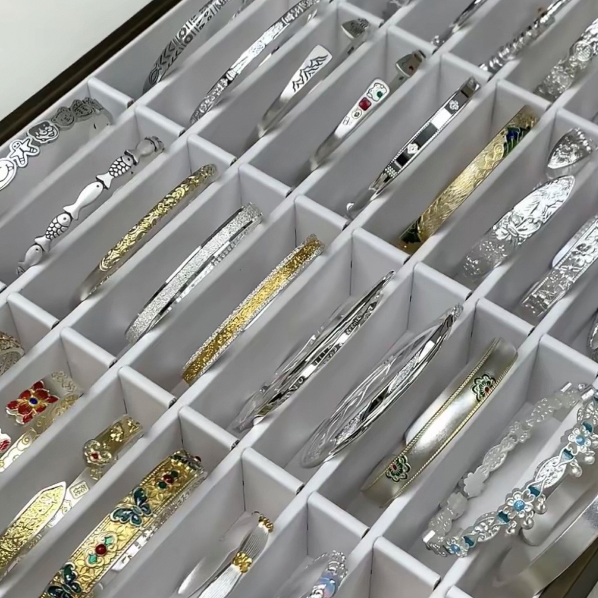 足银银制品 足银银制品 露露 足银手镯 补差链接