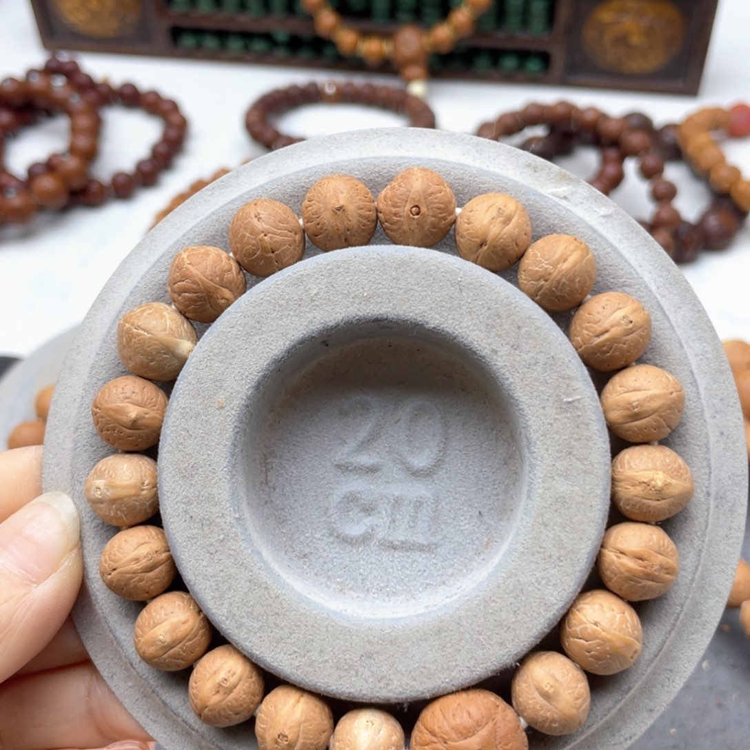 凤眼菩提手串铭****nL235-K50凤眼菩提小12+铁籽