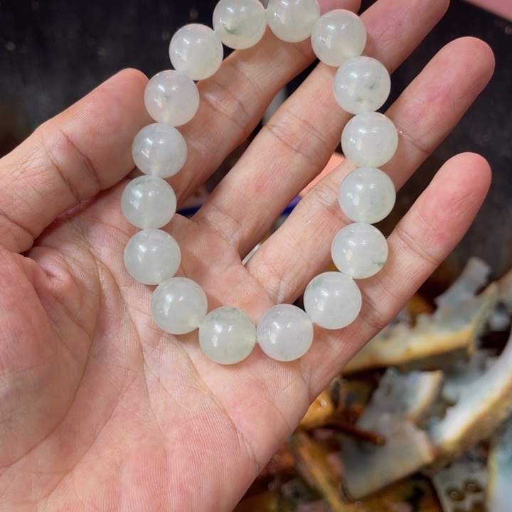 喵***喵翡翠未镶嵌手链珠子