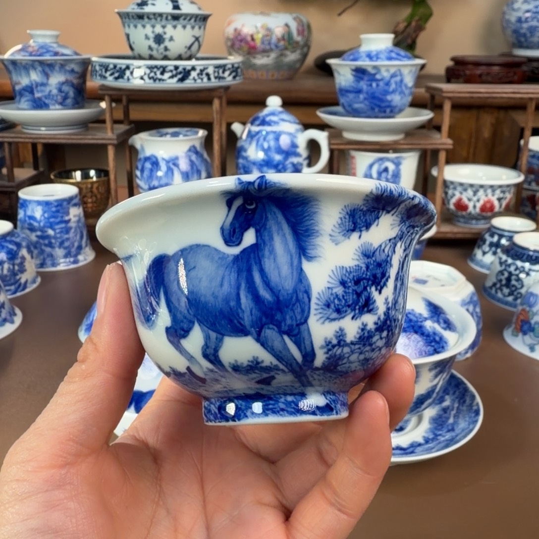 景德镇陶瓷手工手绘