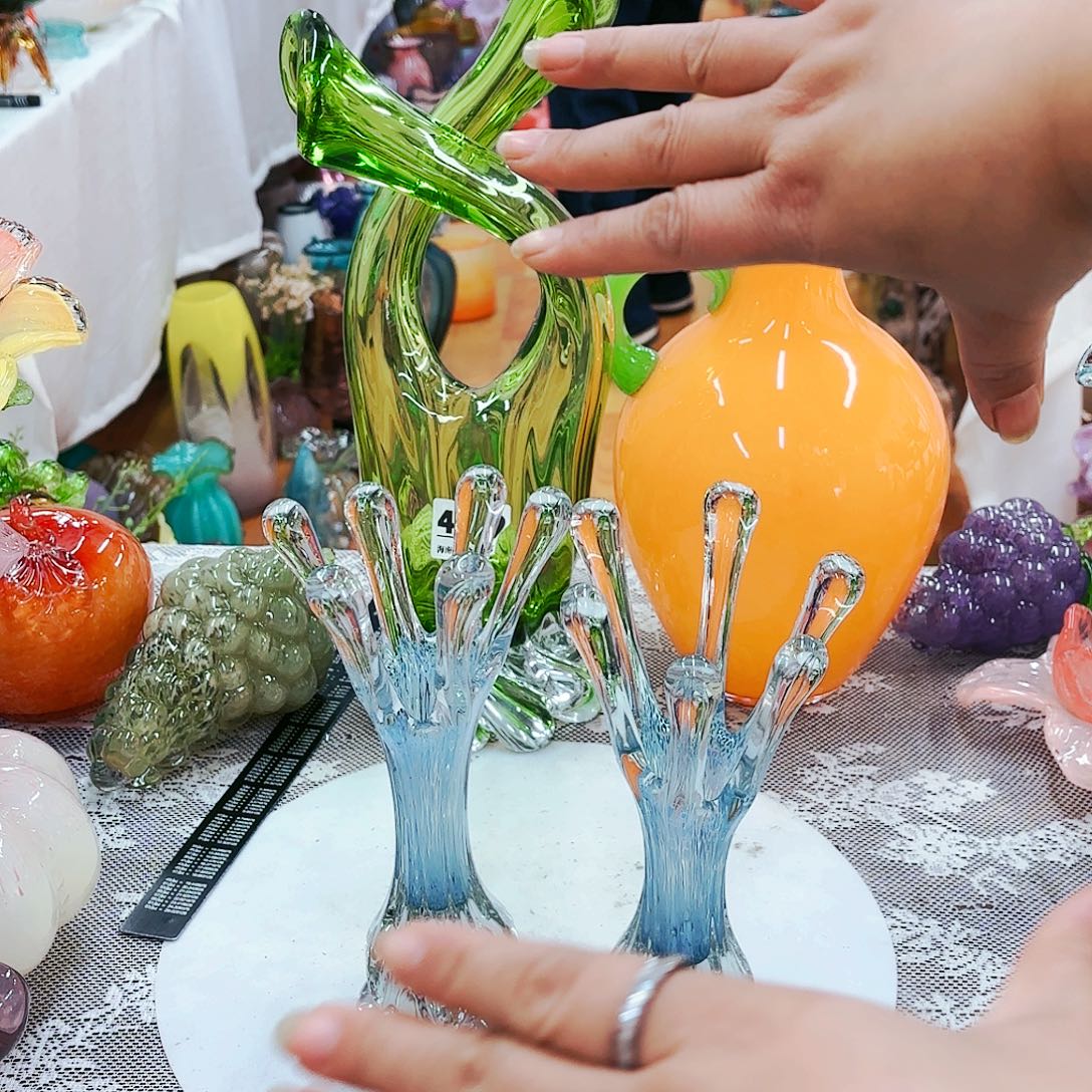 福利不退不换琉璃花瓶艺术品