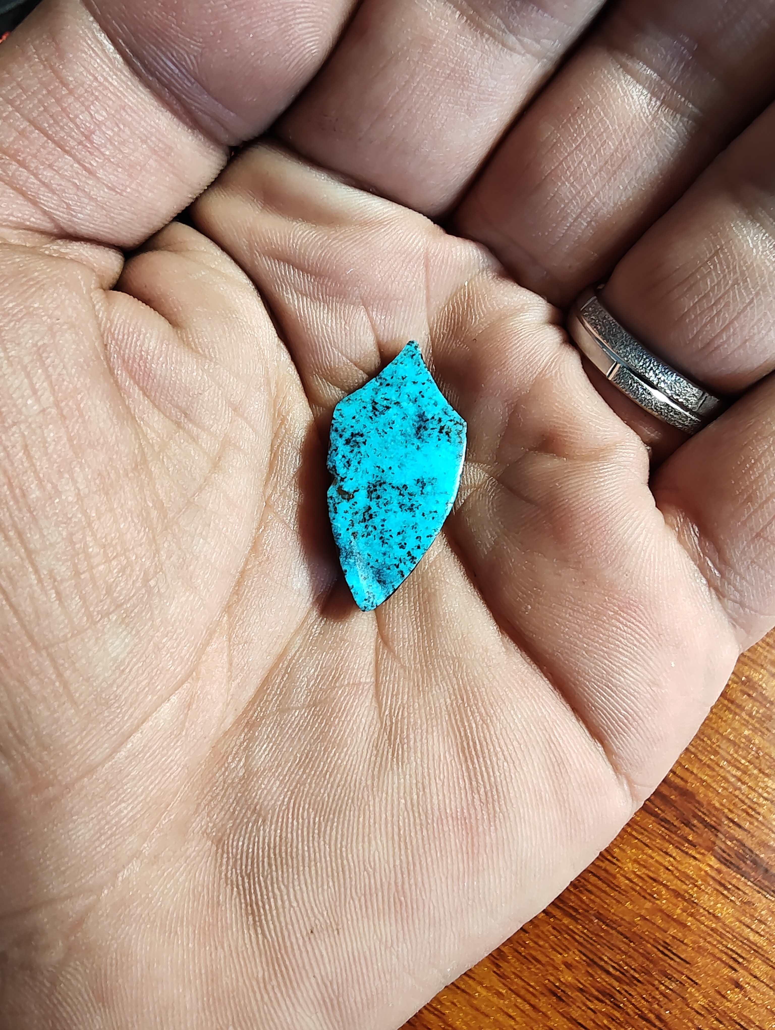 非金属大理石吊坠 精美的老藏松吊坠