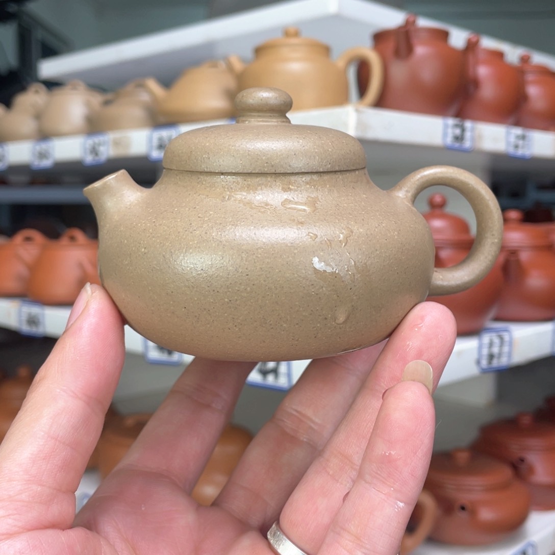 紫砂茶壶青降全手工180毫升