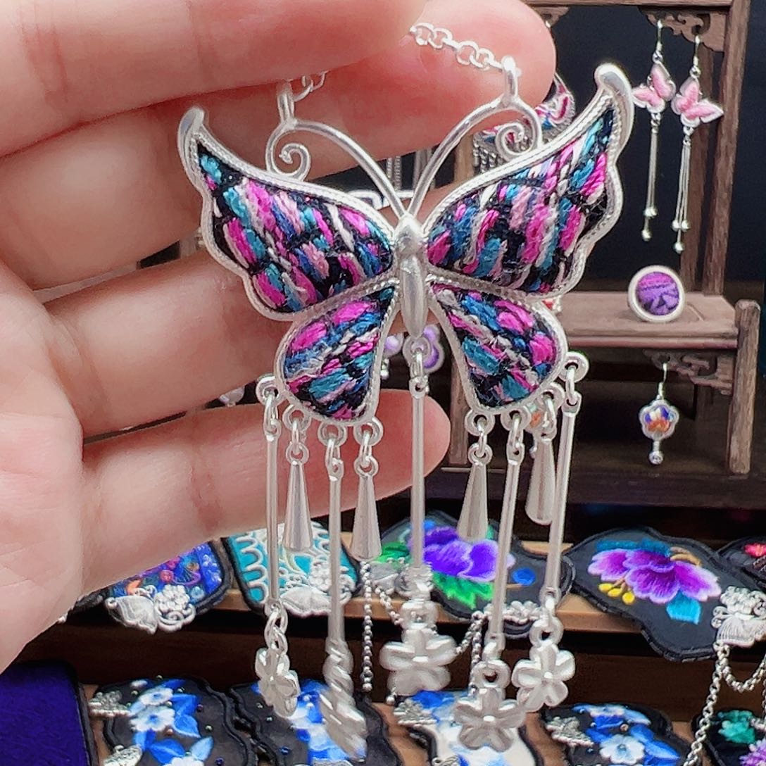 织绣手工刺绣工艺品