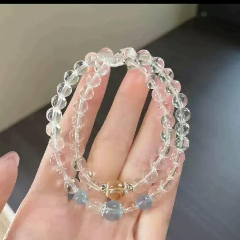  S513工艺品精品文玩海蓝色手链无礼盒