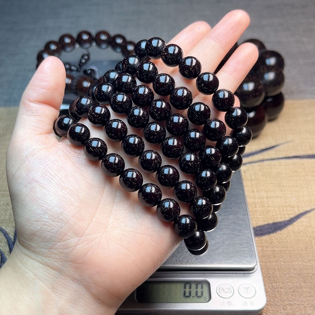 檀香紫檀（小叶紫檀）1.0 108 满天星