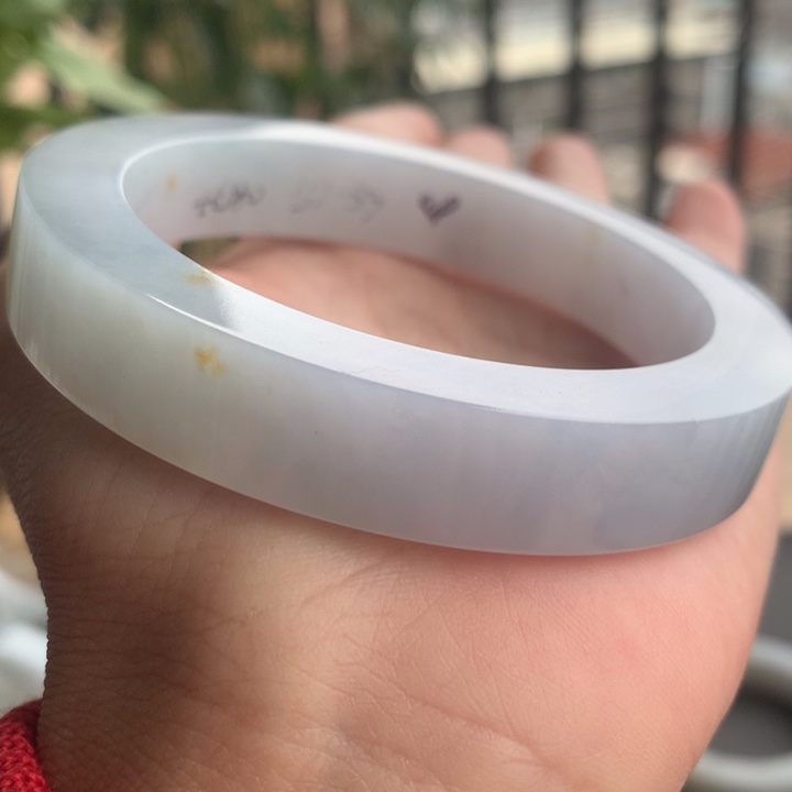 定制翡翠未镶嵌手镯57-59