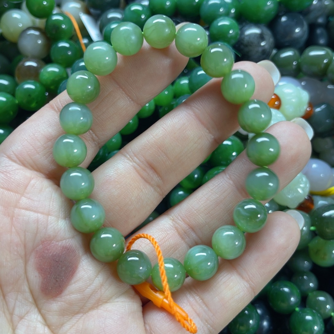 和田玉手链未镶嵌