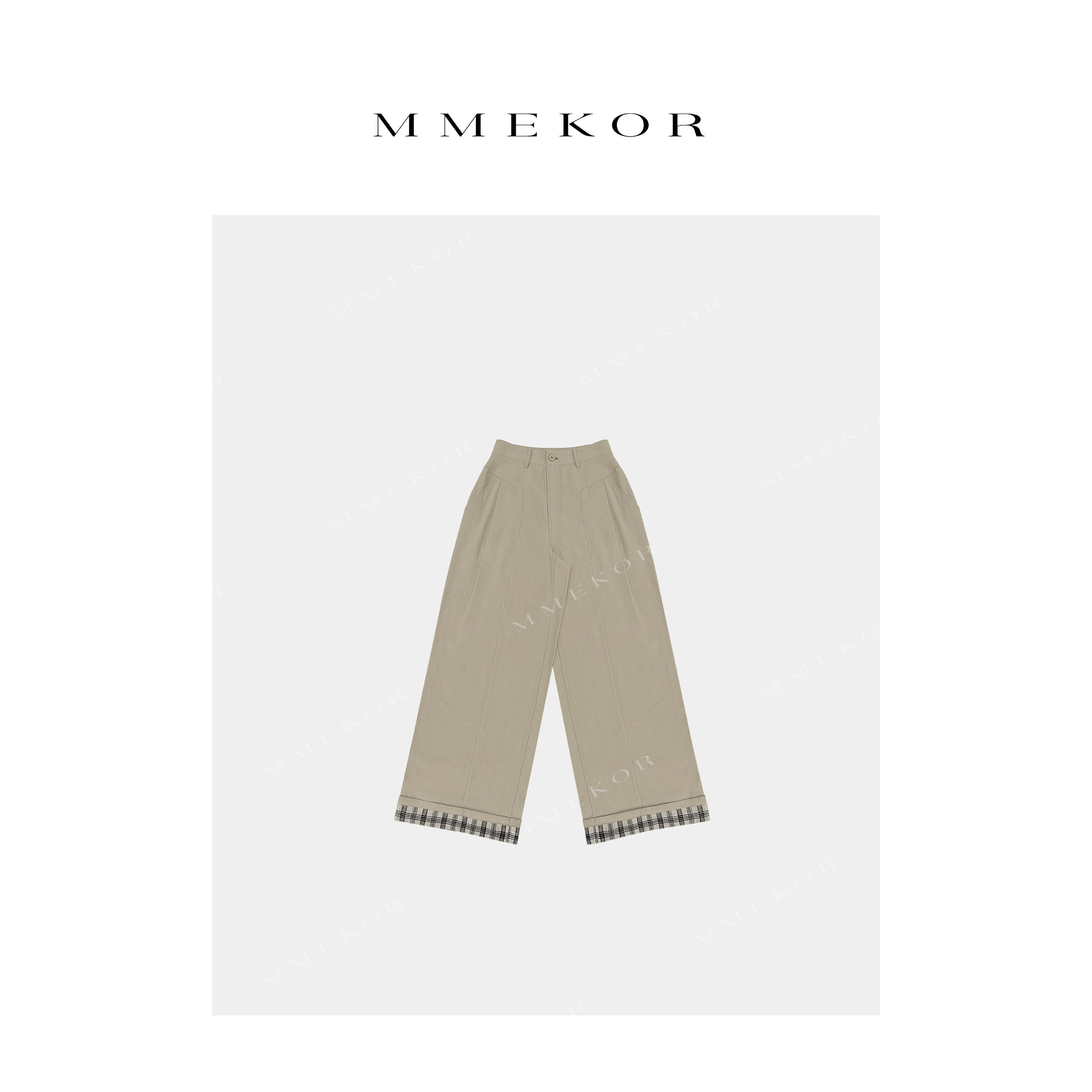 MMEKOR“曼城阔裤” 班味时尚休闲裤 79237