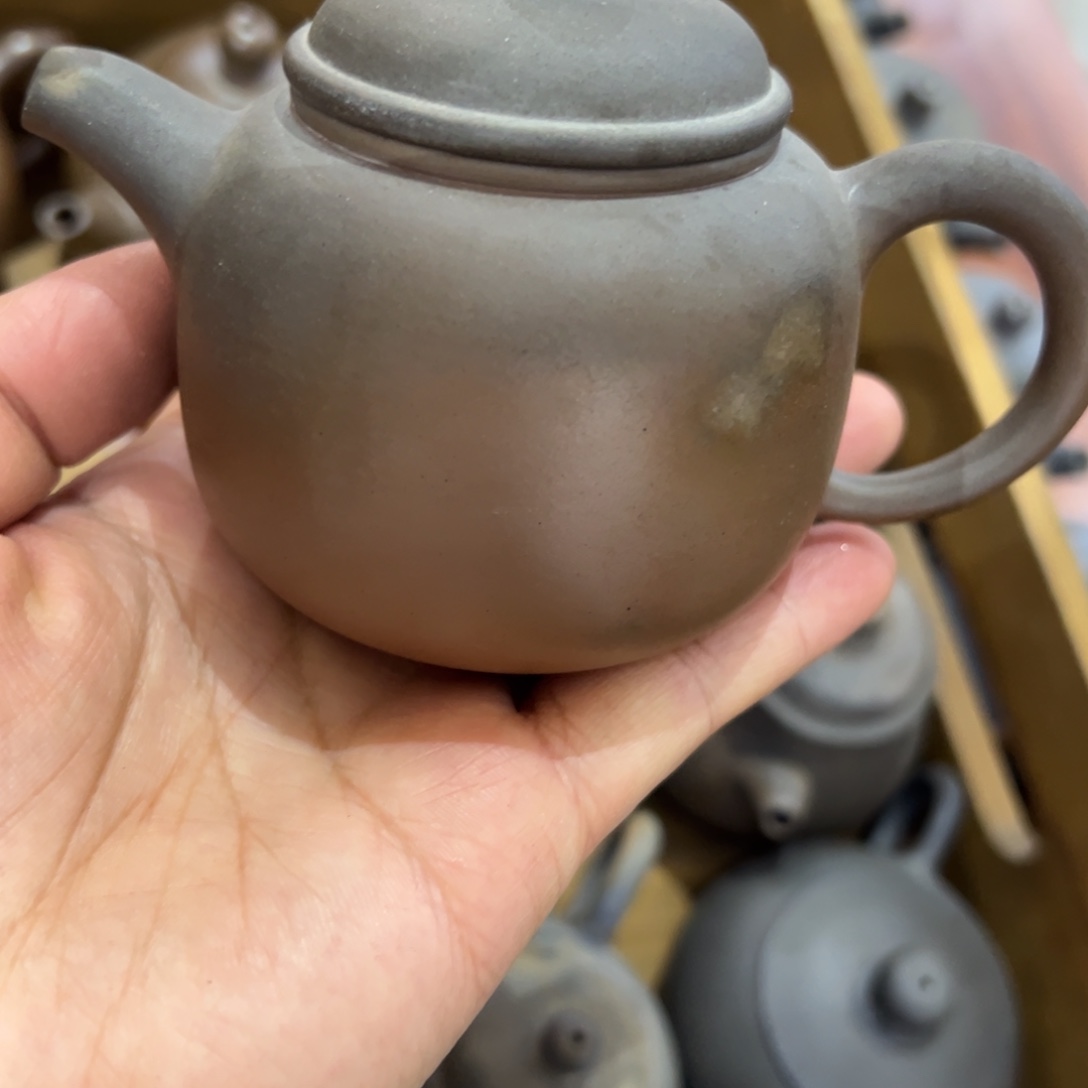 贵台龙窑柴烧茶壶104