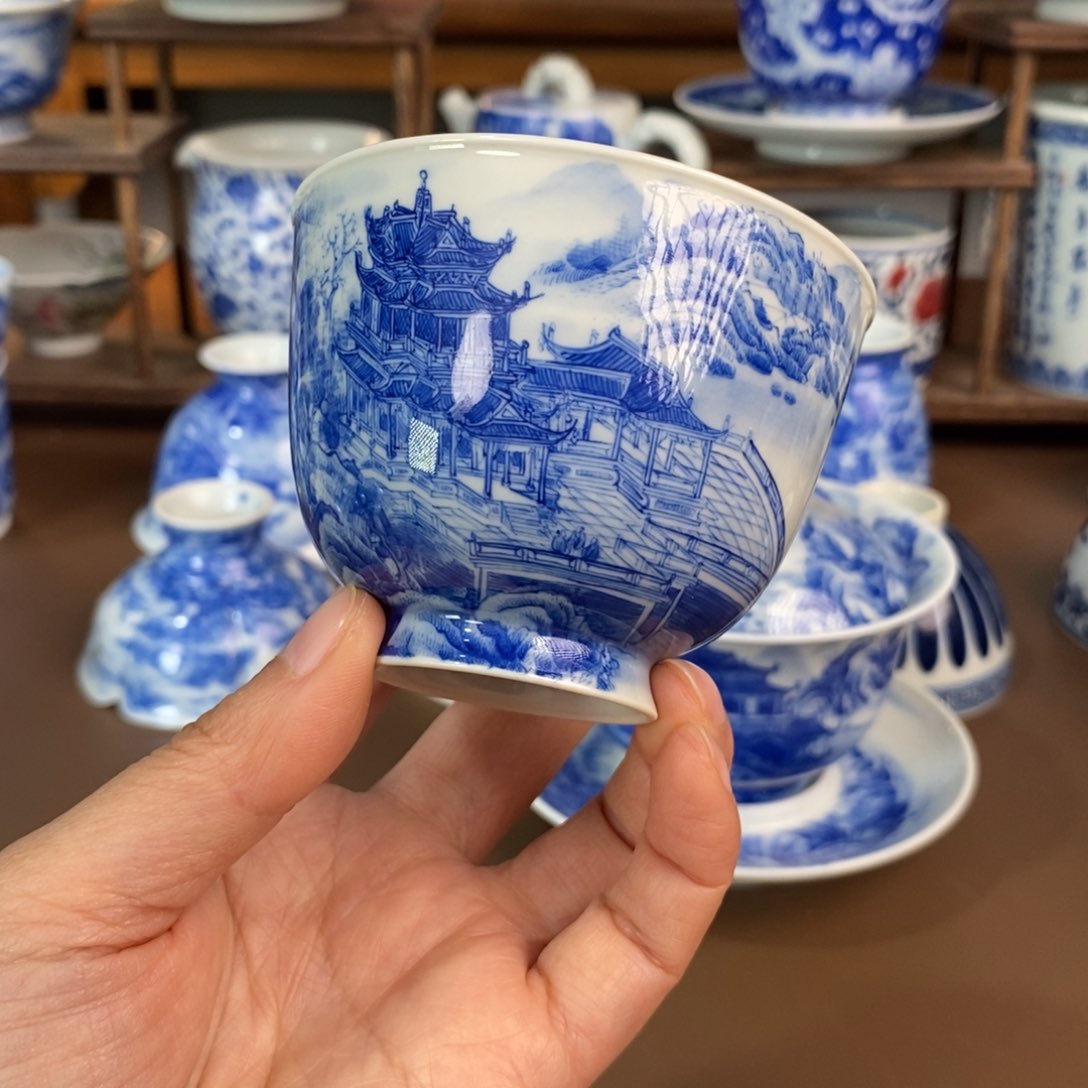 景德镇陶瓷手工手绘