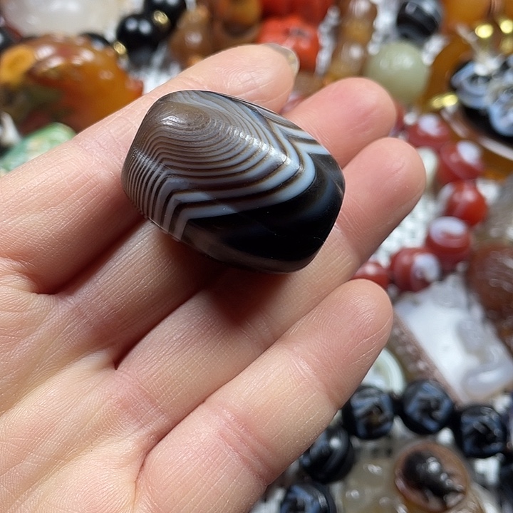 玛瑙/玉髓未镶嵌挂件