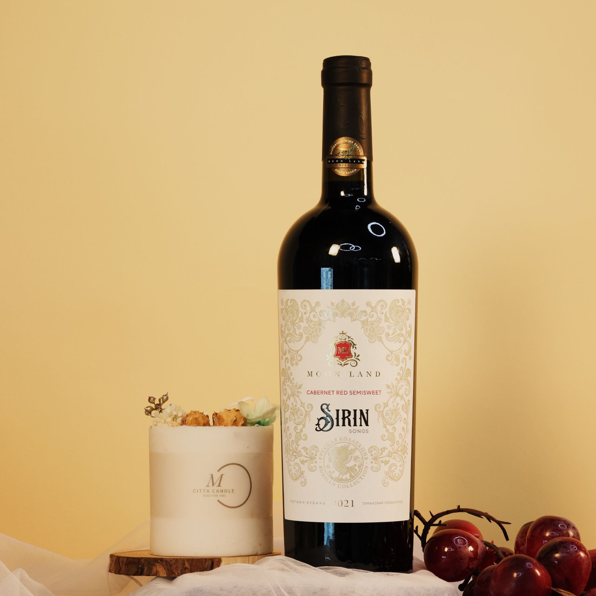 【二等】木莱特晚香赤霞珠葡萄酒12.5度750ml*1