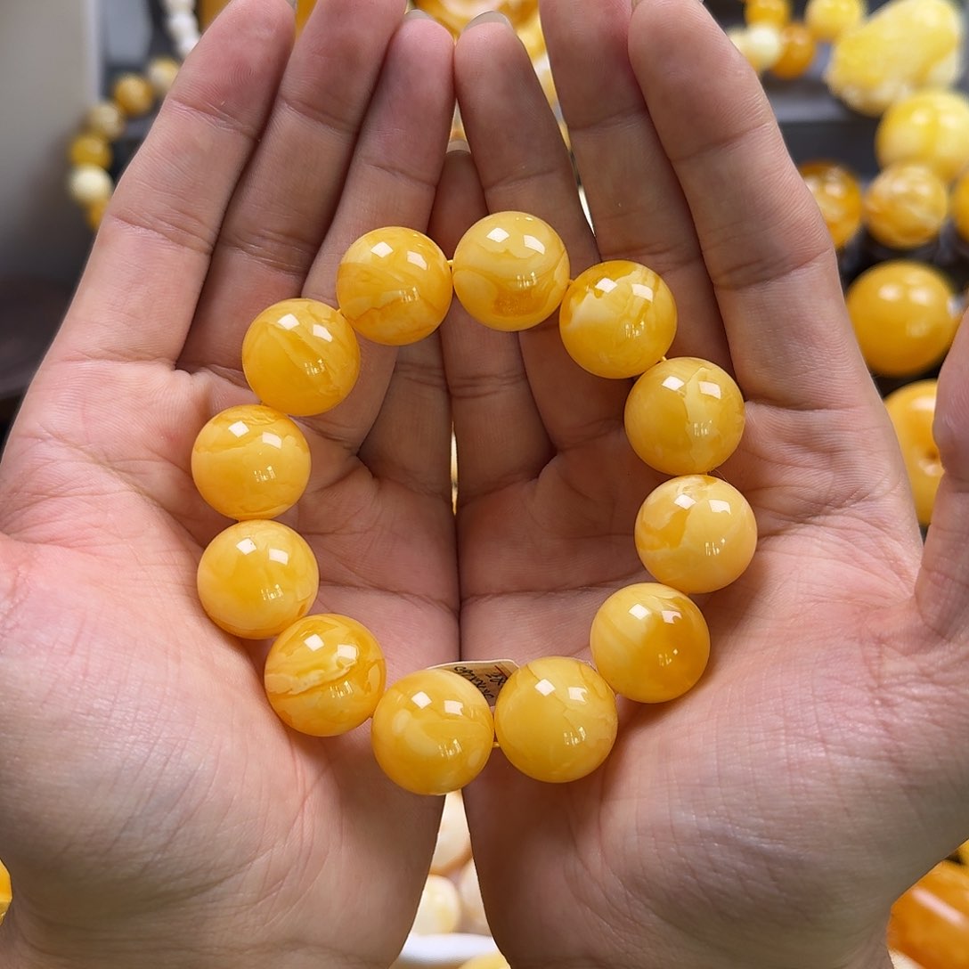 蜜蜡珠宝奇石未镶嵌19mm