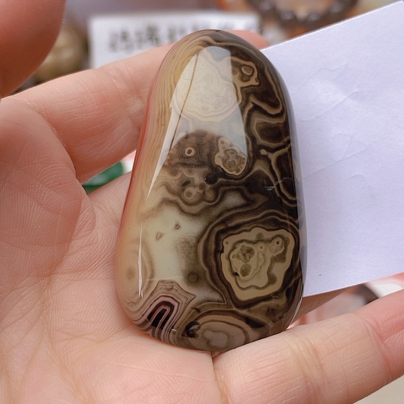 【闪购商品】未镶嵌玛瑙/玉髓珠宝半成品红*晶