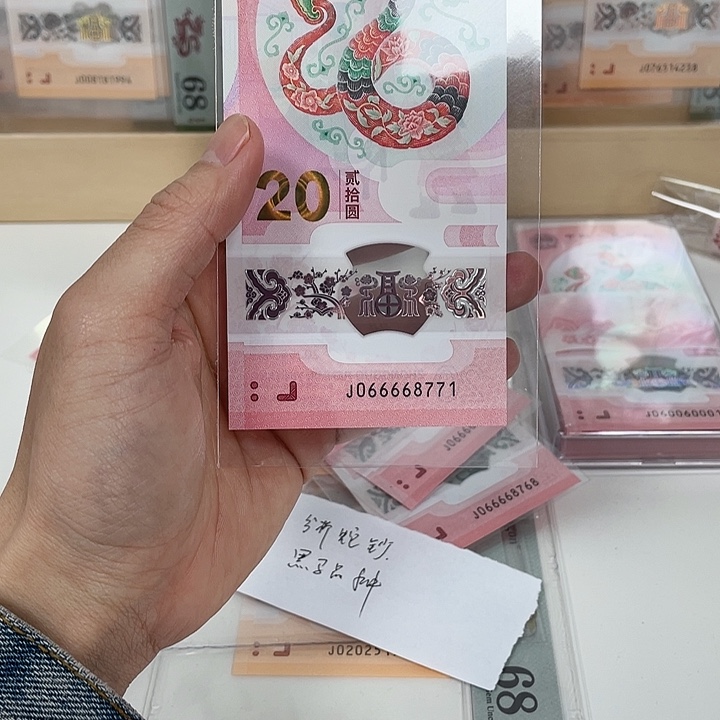 塑料蛇钞-8771—————————-