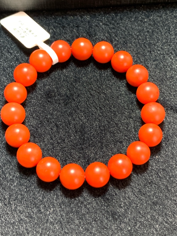 保山南红圆珠手串35.3g11+mmBB0523