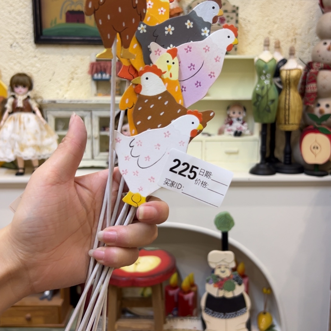 木材清！外贸样品挂件摆件225