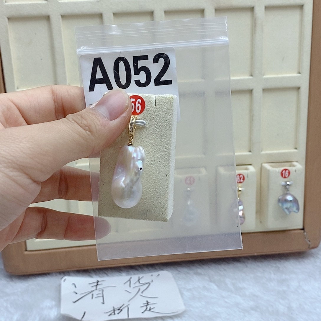 颈饰淡水珍珠银S925镶嵌