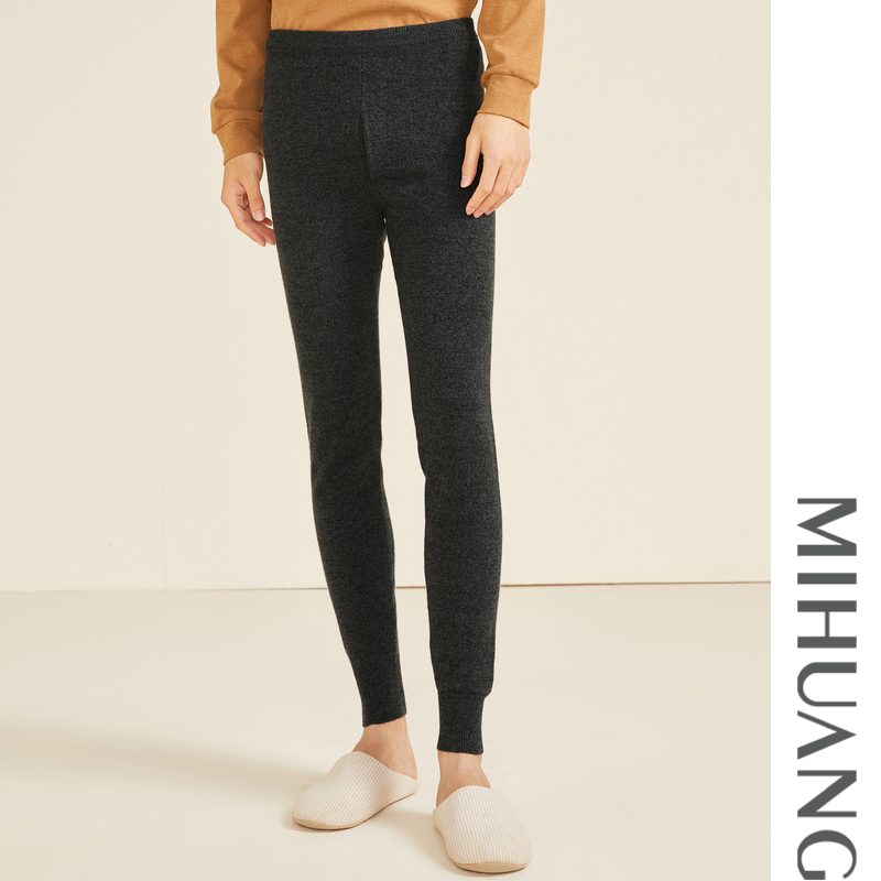 MIHUANG/米皇山羊绒男士保暖羊绒裤打底裤暖裤秋冬冬季高腰3170