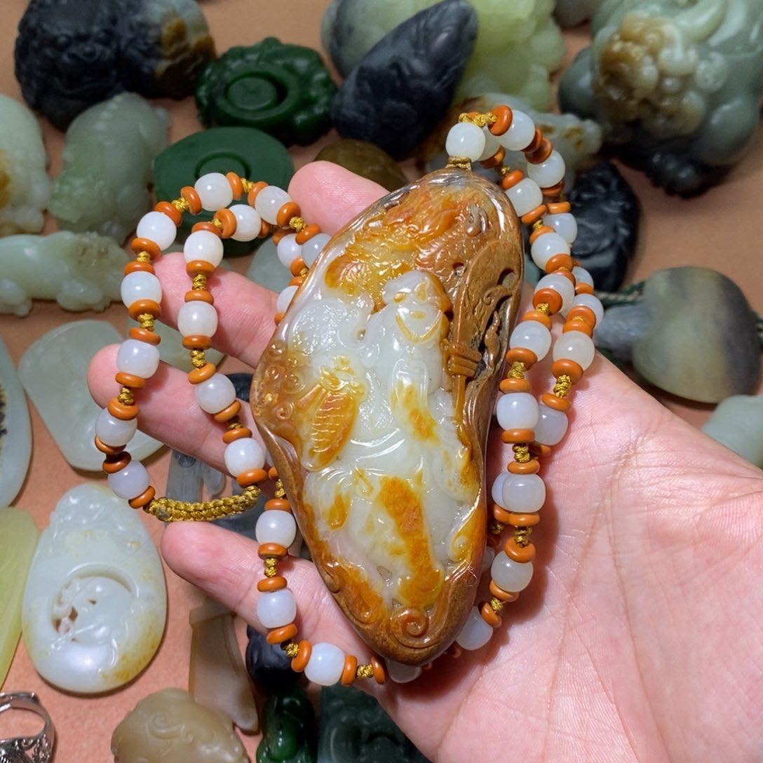 未镶嵌和田玉挂件?*嘟