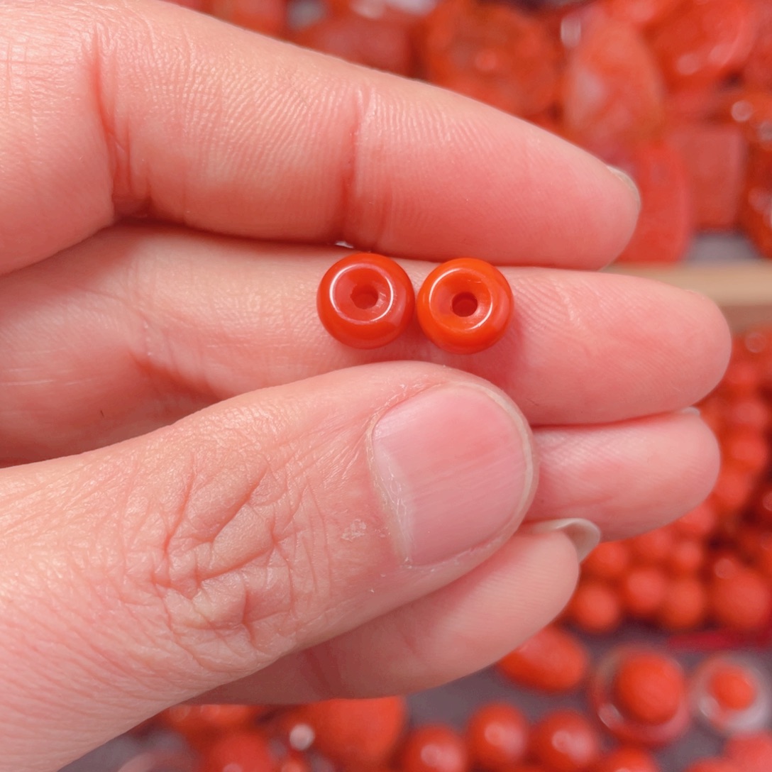 南红玛瑙配饰未镶嵌l****k