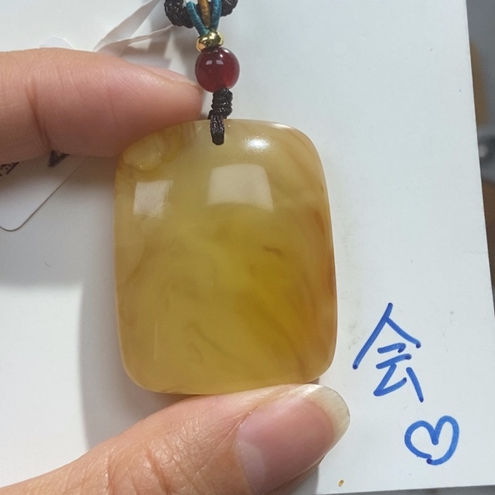 定制琥珀未镶嵌琥珀蜜蜡吊坠