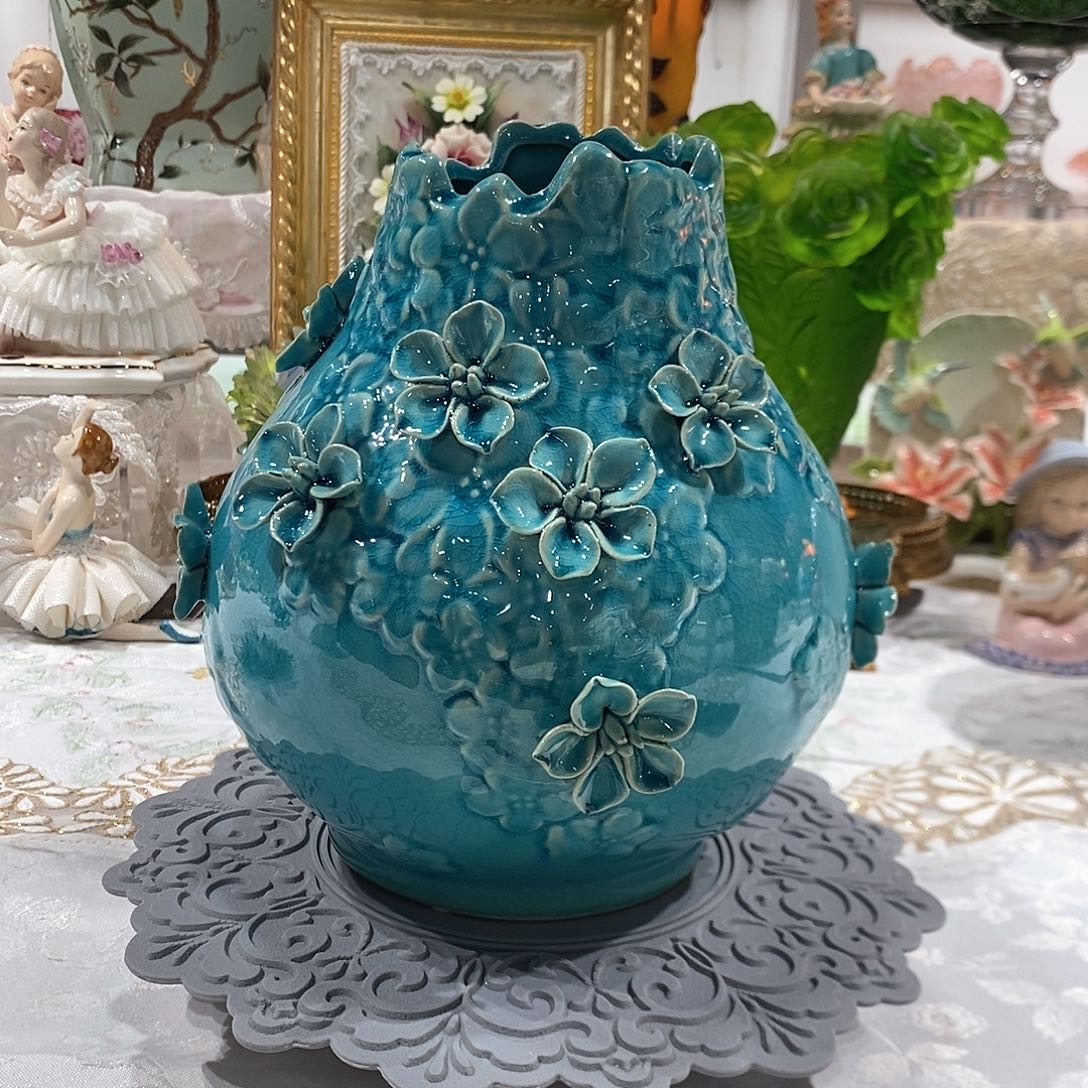 摆件0033福利出口高温瓷花瓶