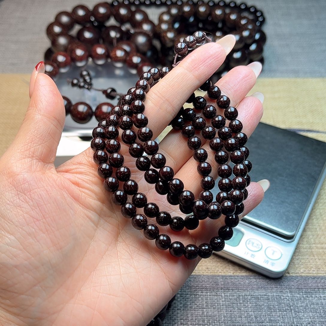 檀香紫檀（小叶紫檀）高*东0.6 108满天星