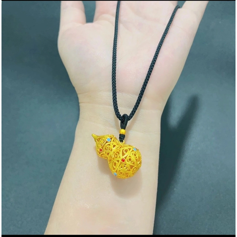 合金吊坠  精品七彩葫芦吊坠