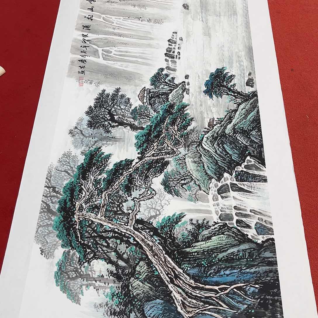 国画手绘国画作品