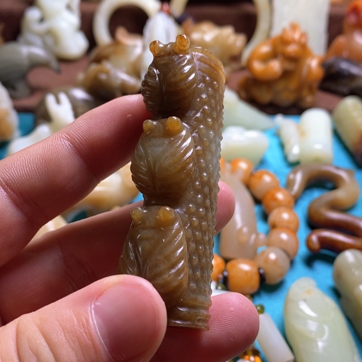 和田玉挂件未镶嵌