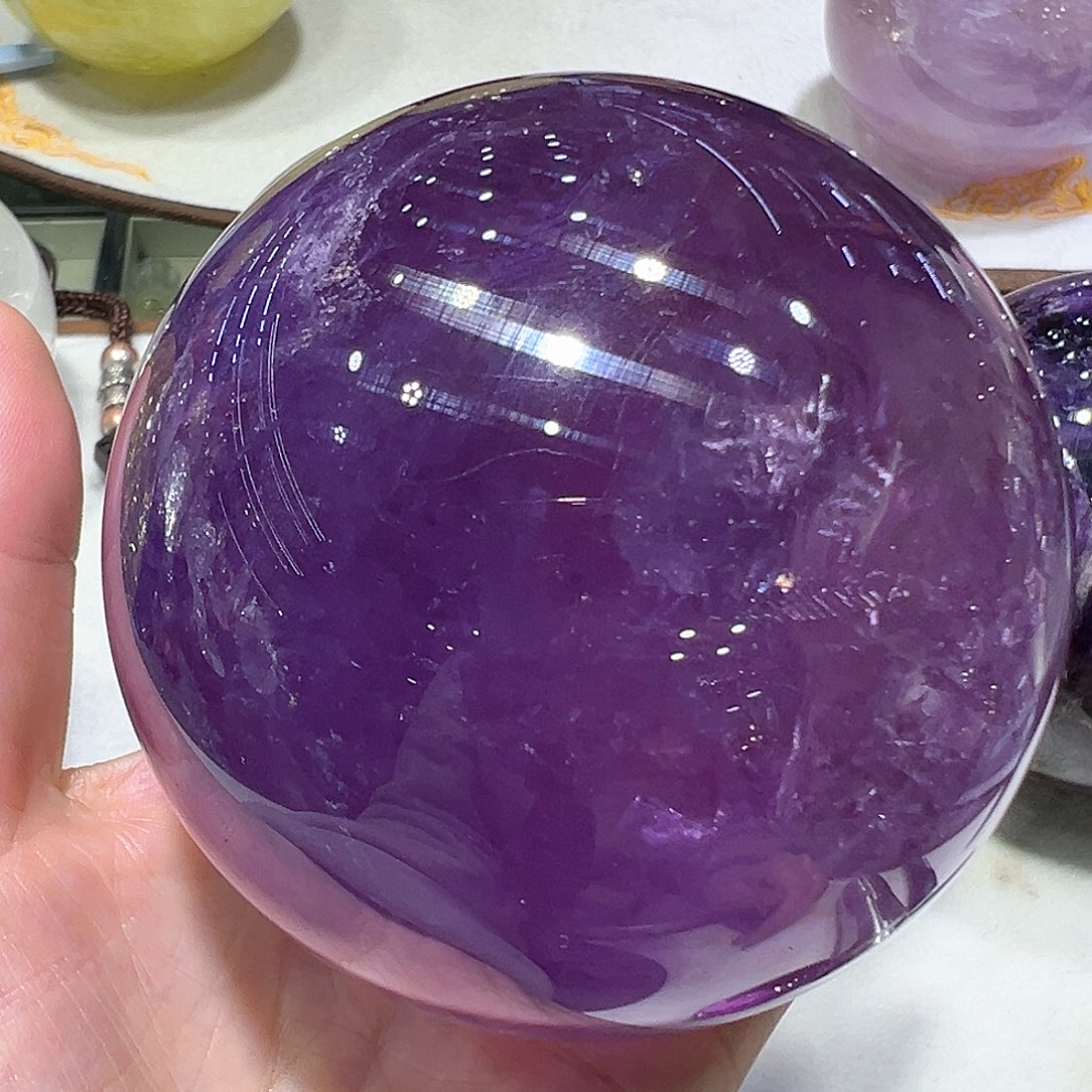 水晶水晶球摆件未镶嵌