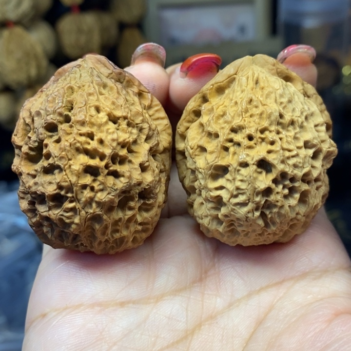 吊坠文玩核桃36寿桃