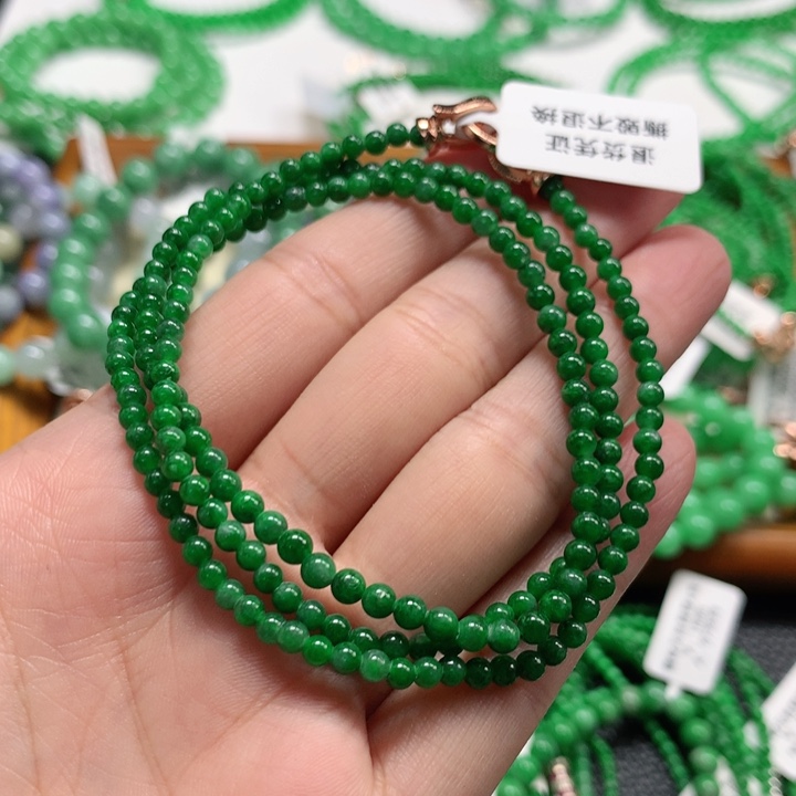 翡翠未镶嵌手链翡翠