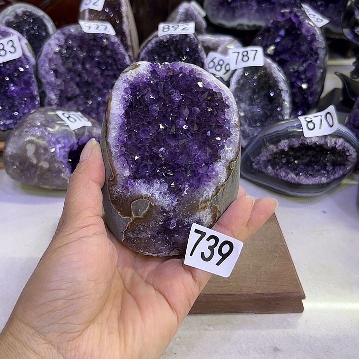 未镶嵌大型摆件（非配饰）紫晶