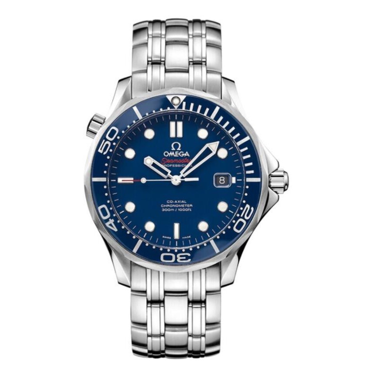 99新 Omega/欧米茄 海马300自动男表212.30.41.20.03.001表径41mm