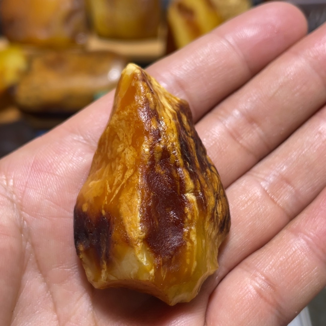 定制琥珀未镶嵌原