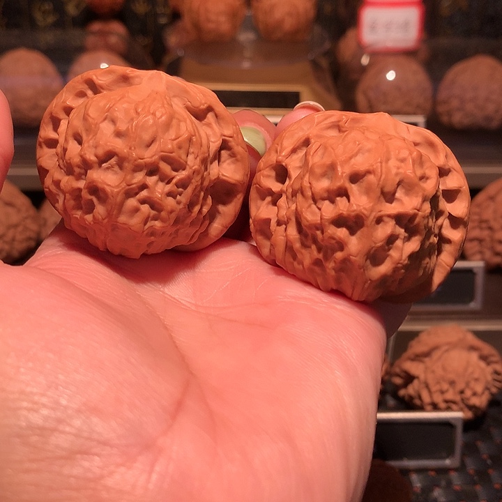文玩核桃把件墩煌46尺全品