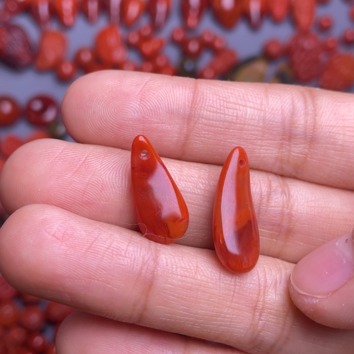 【闪购商品】南红玛瑙天然川料南红精品未镶嵌玉*