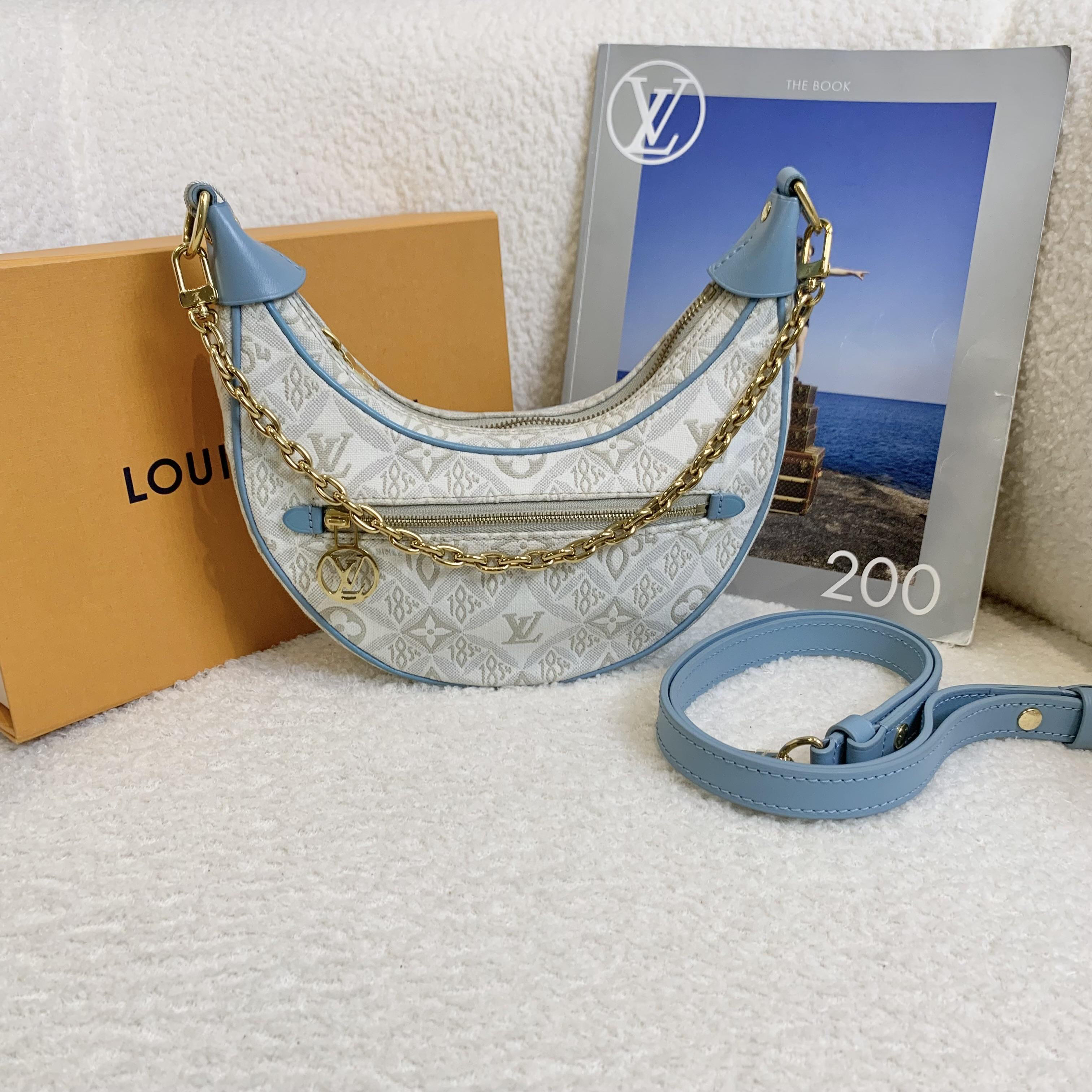95新 LouisVuitton/路易威登 柯南壹臻/1854系列豌豆包/82806539