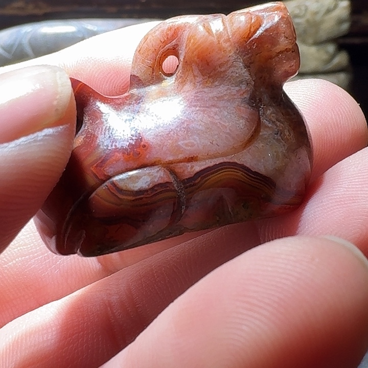 玛瑙/玉髓颈饰未镶嵌正*和