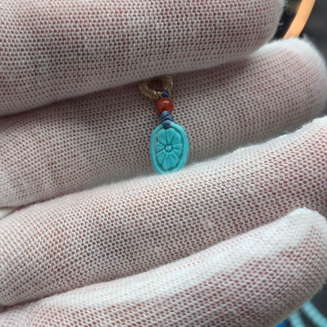 绿松石挂件未镶嵌