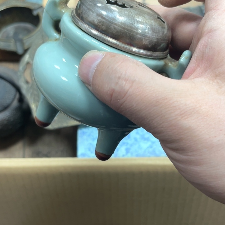 瓷片德****）瓷工艺品摆件