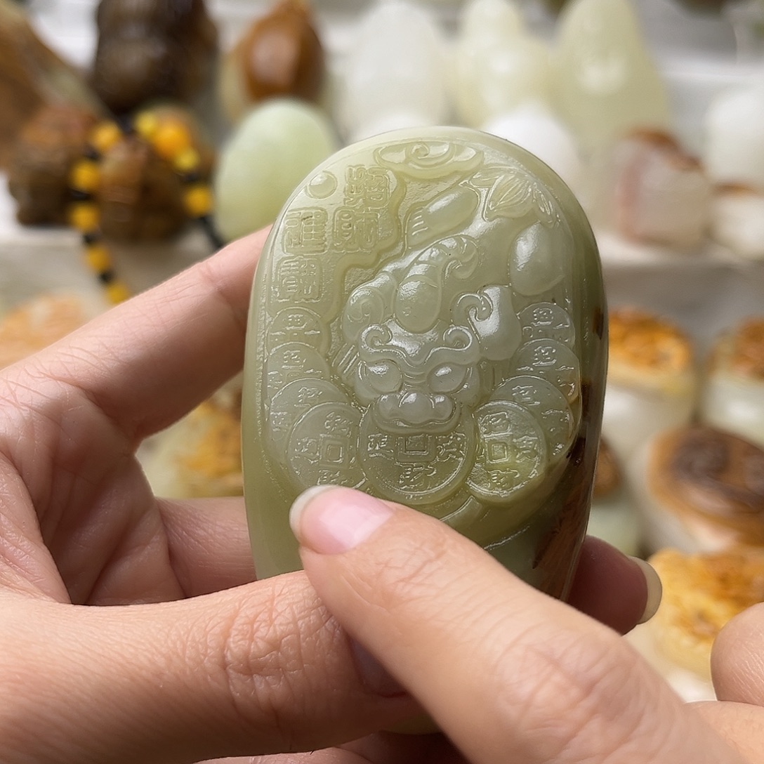 石材古青石不退换貔貅