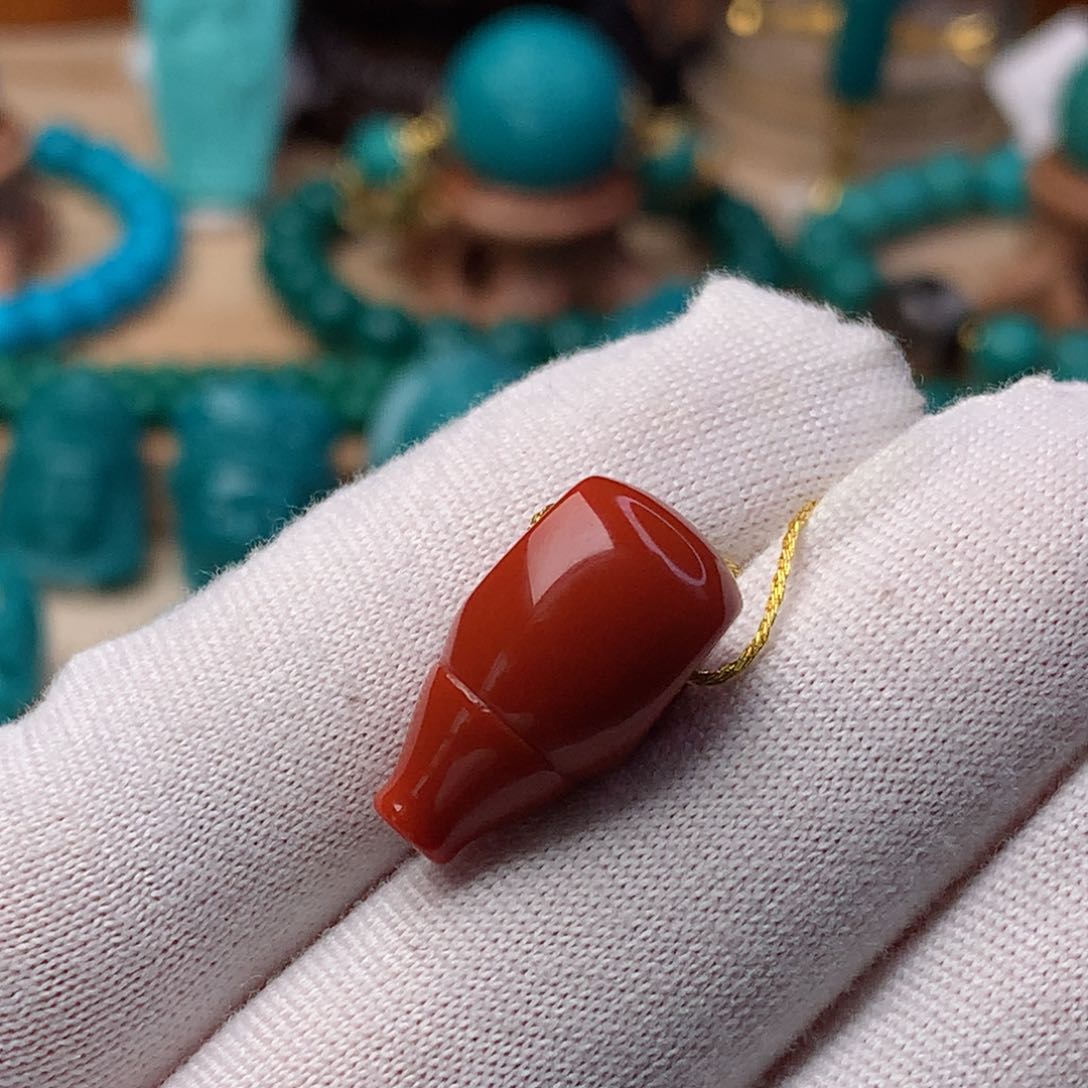 南红玛瑙珠宝奇石未镶嵌10m m