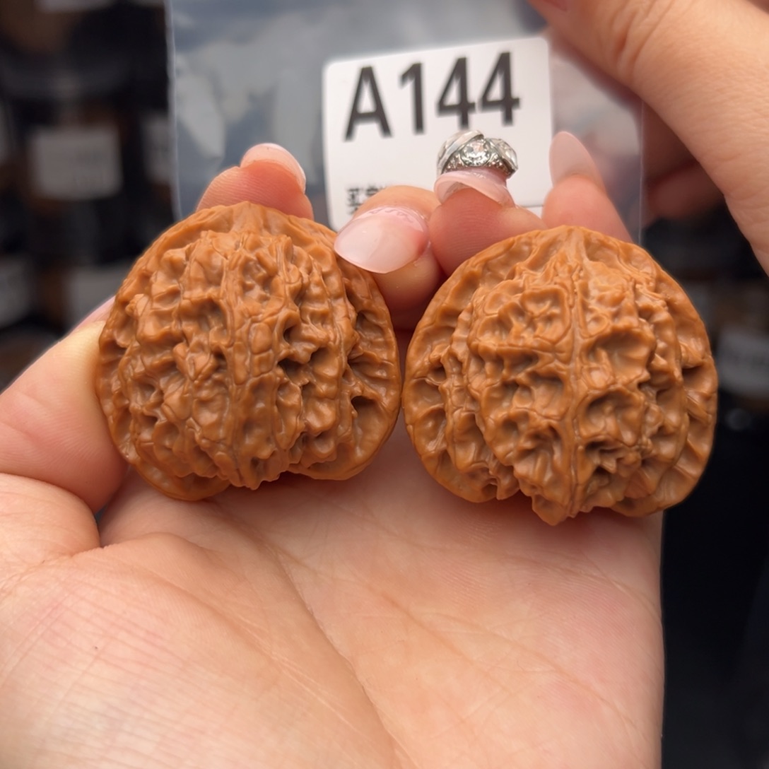 文玩核桃吊坠苹果圆42全品