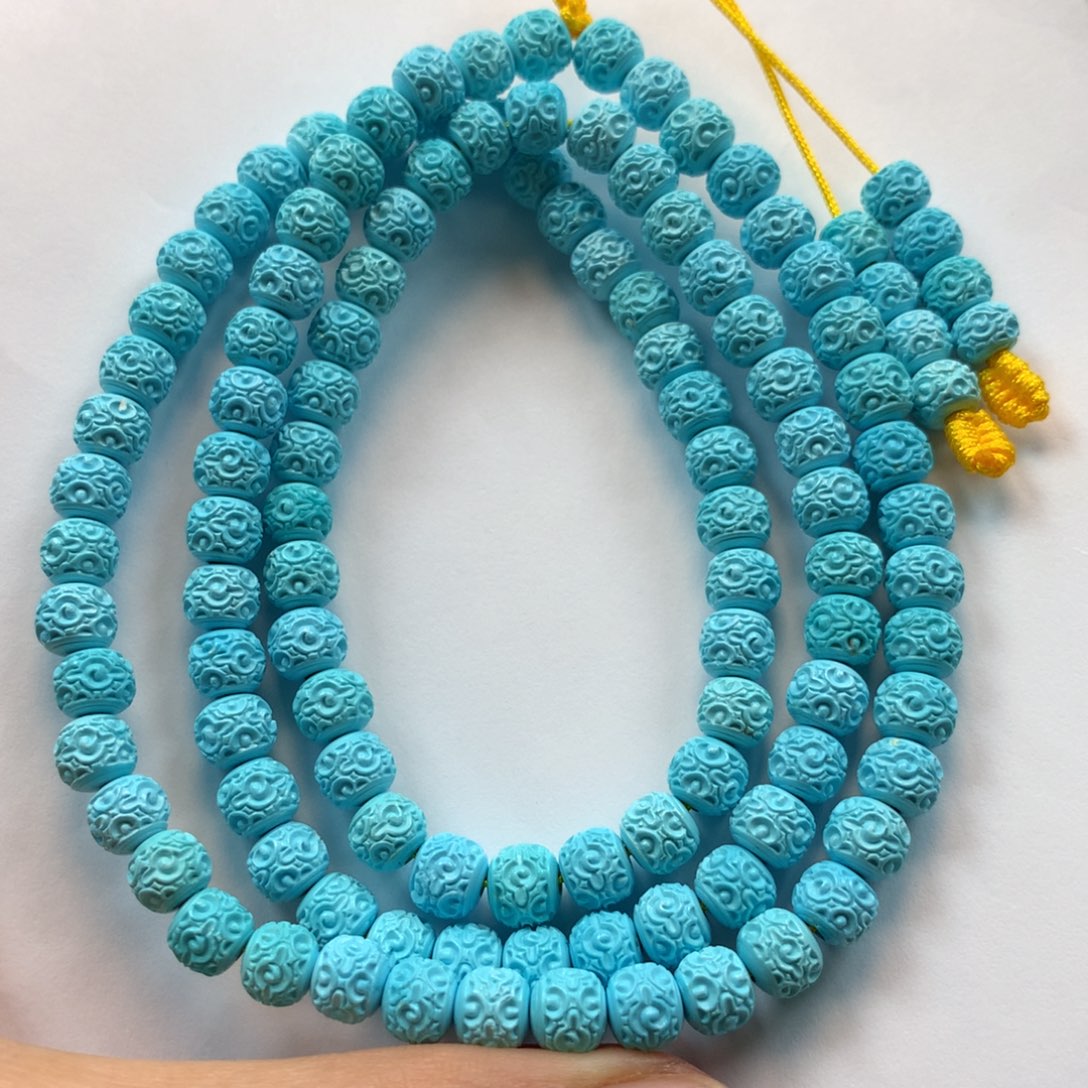 绿松石长链未镶嵌