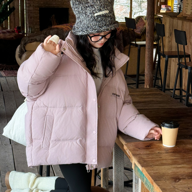 品2024【X】12月15日 男童女童时尚粉色保暖羽绒服8015-